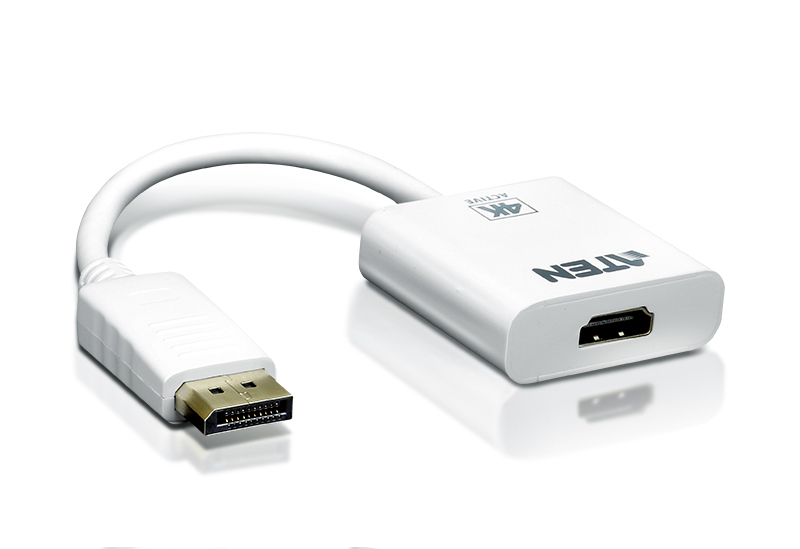 Image of ATEN 4K Active DisplayPort to HDMI converter, 3D, up 3840 by 2160...