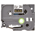 Brother TZE-354 DirectLabel gold on black Laminat 24mm x 8m for Brother P-Touch TZ 3.5-24mm/HSE/36mm/6-24mm/6-36mm