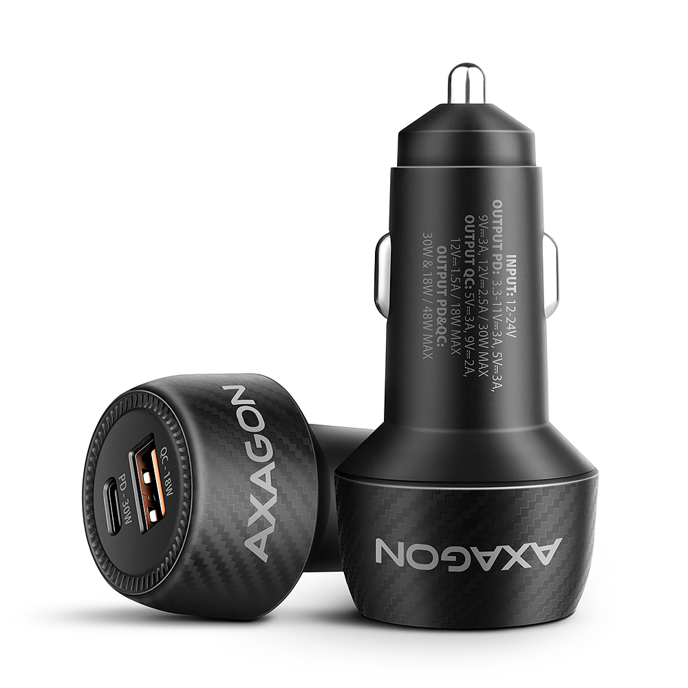 EU Product - PWC-PQ48 Auto Ladegeraet USB-C mit Powe Delivery 3 USB-A Quick Charge 4+ - 48 W - USB Typ C thumbnail