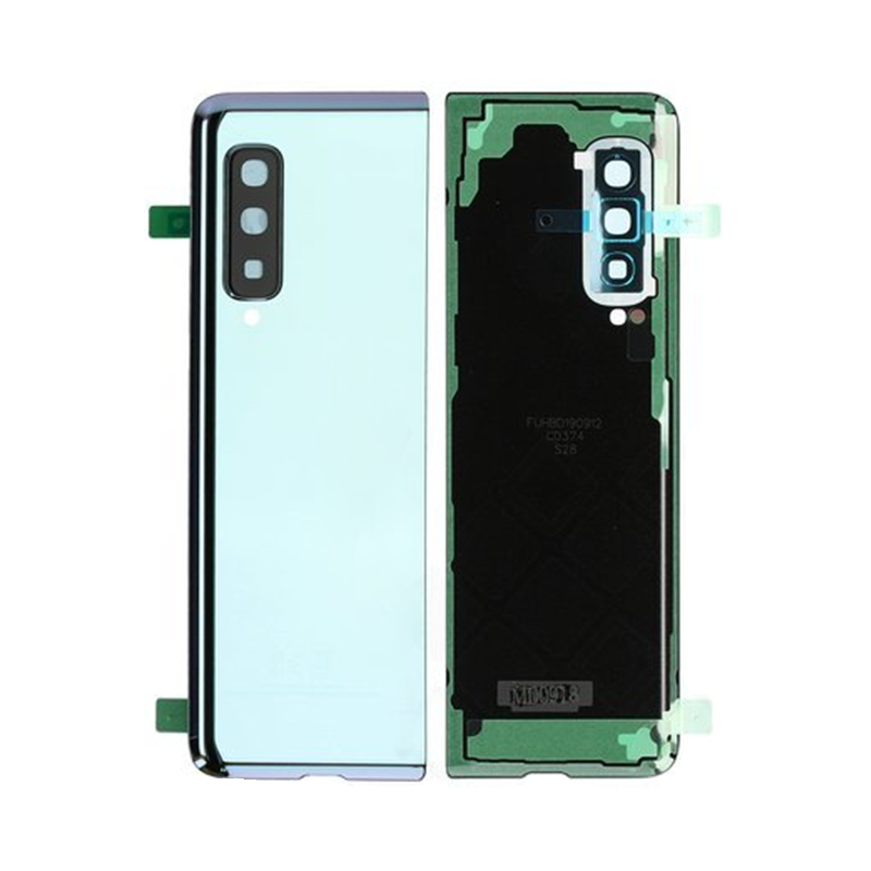 EU Product - Galaxy Fold Back Cover - Silver thumbnail