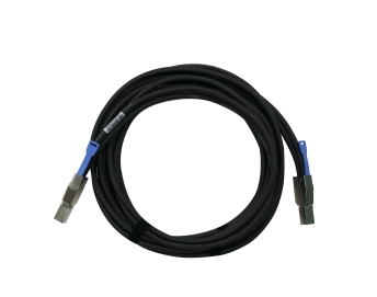 Image of QNAP CAB-SAS30M-8644 Serial Attached SCSI (SAS) cable 3 m Black,...