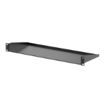 ATEN Solid Rack Mount Shelf (Depth:178mm), 1U, Black