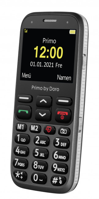 Image of Doro Primo 368 5.84 cm (2.3") 92 g Black, Graphite Senior phone