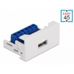 DeLOCK Easy 45 Module USB 2.0 Type-A female to Terminal Block 22.5 x 45 mm