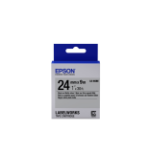 Epson C53S656009/LK-6SBE DirectLabel-etikettes black on silver matt 24mm x 9m for Epson LabelWorks 4-24mm/36mm/6-24mm