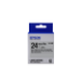 Epson C53S656009/LK-6SBE DirectLabel-etikettes black on silver matt 24mm x 9m for Epson LabelWorks 4-24mm/36mm/6-24mm