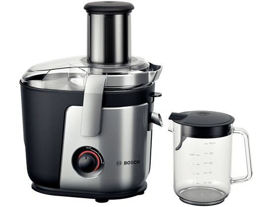 Bosch MES4000 juice maker Juice extractor 1000 W Black, Grey, Stainless steel