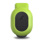 Garmin Running Dynamics Pod Activiteitentracker met klembevestiging Zwart, Limoen
