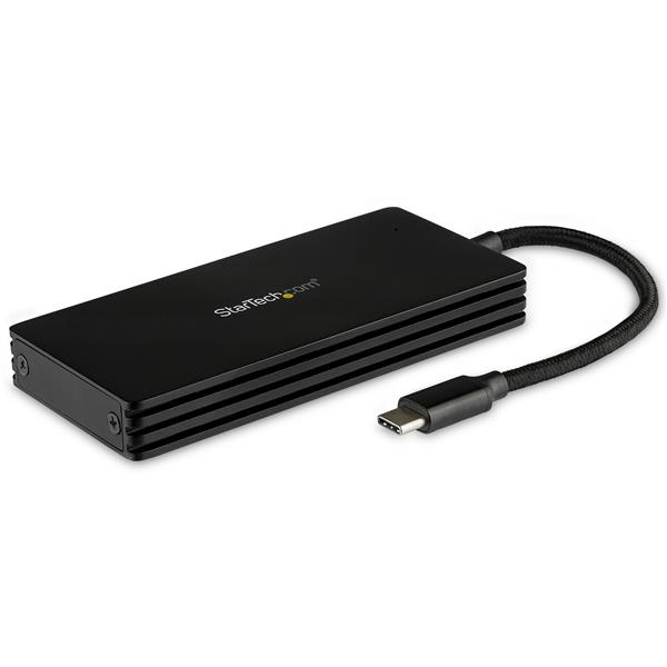 Image of StarTech.com M.2 SSD Enclosure for M.2 SATA Drives - USB 3.1...