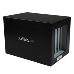 StarTech.com PEX2PCI4 interface hub Black