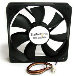 StarTech.com FAN12025PWM computer cooling system Computer case Fan 4.72" (12 cm) Black