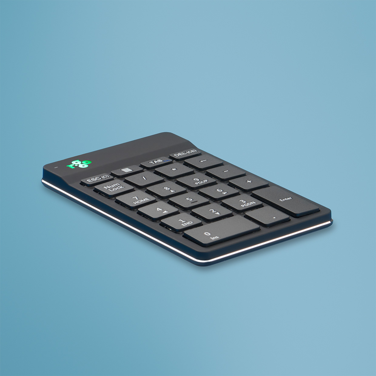 R-Go Tools Numeric keypad R-Go Numpad Break, ergonomic numeric keypad with break software, bluetooth, black