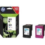 HP N9J72AE/301 Printhead cartridge multi pack black + color 170pg + 150pg Pack=2 for HP DeskJet 1000/1010/Envy 5530/OfficeJet 4630