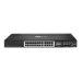 HPE Aruba Networking CX 8100 24x10G Base-T 4x10G SFP+ 4x40/100G QSFP28 FB 3Fan 2AC PSU Sw Bdl hanterad L3 10G Ethernet (100/1000/10000) 1U