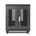 Rocstor Y10E065-B1 rack cabinet 12U Freestanding rack Black