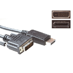ACT Verloopkabel DisplayPort male naar DVI male 5,00 m