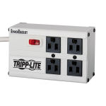 Tripp Lite IBAR4 surge protector White 4 AC outlet(s) 120 V 70.9" (1.8 m)