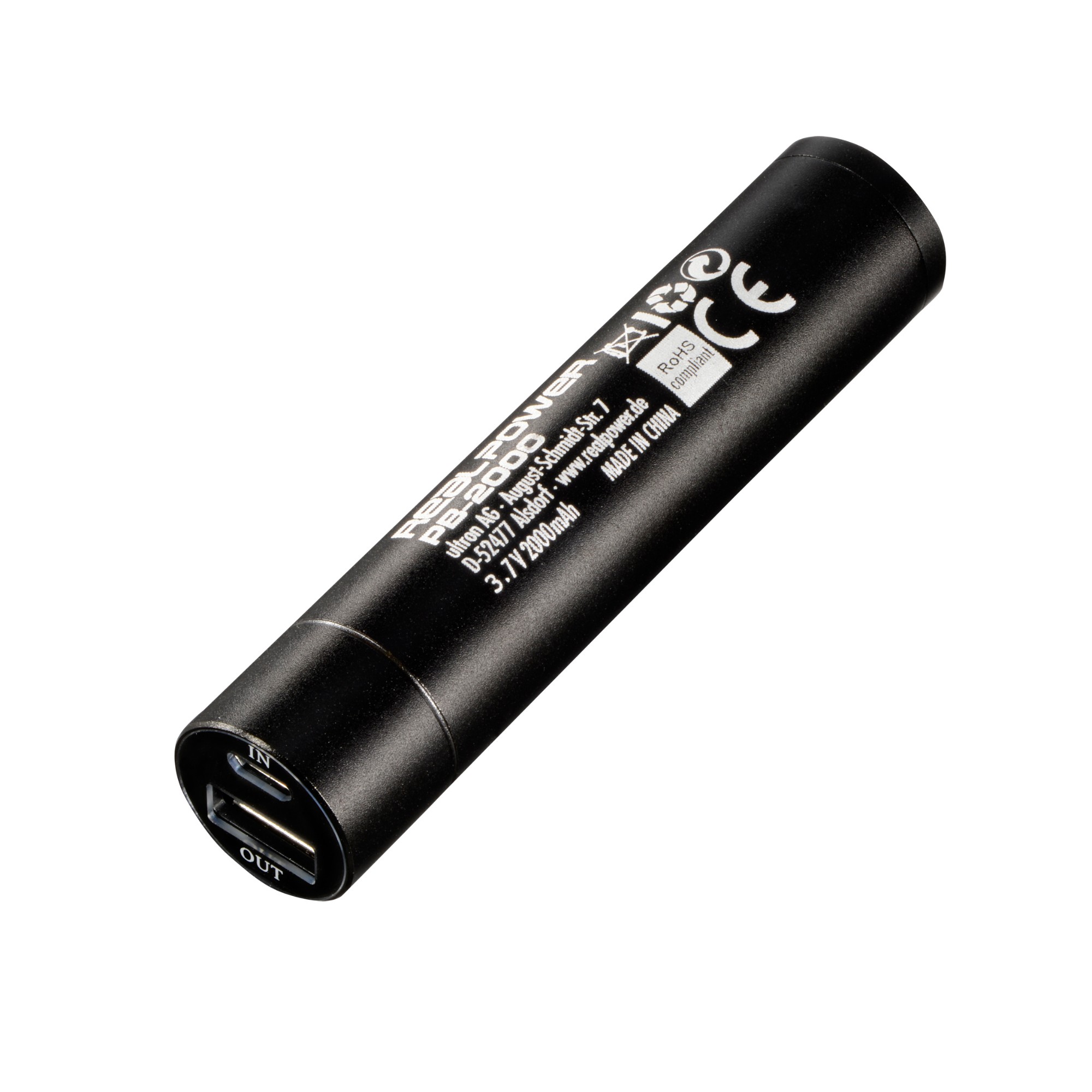 Ultron RealPower PB2000 Lithium Polymer (LiPo) 2000 mAh Black