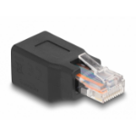 DeLOCK Adapter RJ50 plug to jack pin out 1:1 black