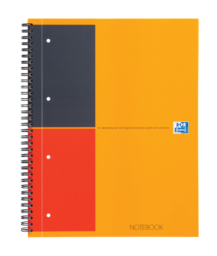 Oxford 100104036 writing notebook Orange A4