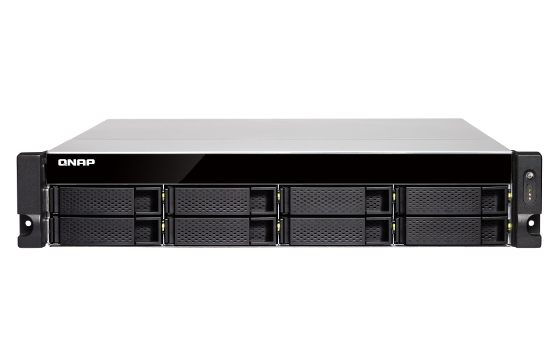 QNAP TS-877XU-RP-3600-8G NAS Rack (2U) Ethernet LAN Black