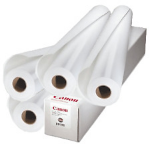 Canon A1 CANON BOND PAPER 80GSM 594MM X 50M BOX OF 4 ROLLS FOR 24 TECHNICAL PRINTERS