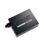 PLANET 10/100TX - 100Base-FX (WDM) network media converter 100 Mbit/s 1310 nm Single-mode Black