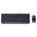 Microsoft Wired Desktop 600, DE keyboard Mouse included USB QWERTZ Black