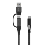 Vivolink PROUSBCMM1.5ADP USB cable 1.5 m USB 3.2 Gen 2 (3.1 Gen 2) USB C Black