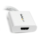 StarTech.com Mini DisplayPort till HDMI-videoadapter – Vit