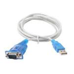Sabrent SBT-USC6M serial cable Blue, White 70.9" (1.8 m) USB Type-A DB-9