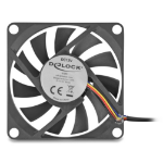 DeLOCK 67315 koelsysteem voor computers Computer behuizing Ventilator 7 cm Zwart 1 stuk(s)