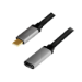 LogiLink CUA0105 USB cable USB 3.2 Gen 2 (3.1 Gen 2) 0.5 m USB C Black, Grey