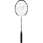 SKO Badminton racket AVENTO Fiberglass 46BF BLK Black