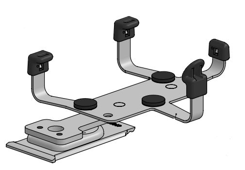 Image of Ergonomic Solutions SCORPION CLAMP FOR IZETTLE