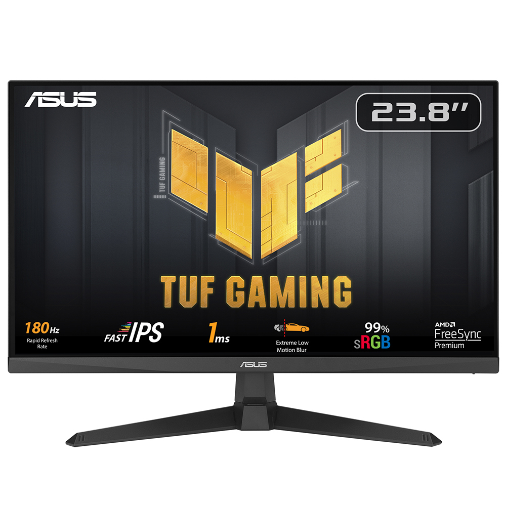 ASUS TUF Gaming VG249Q3A computer monitor 60.5 cm (23.8") 1920 x 1080 pixels Full HD LCD Black