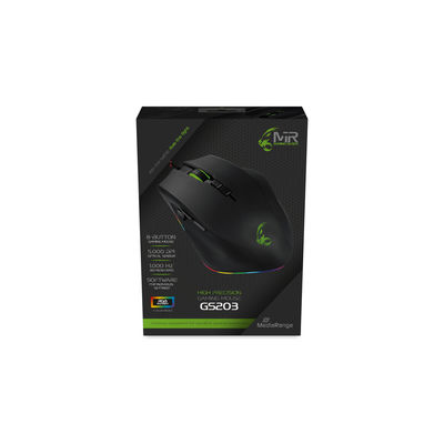 Image of MediaRange MRGS203 mouse Right-hand USB Type-A Optical 5000 DPI