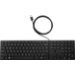 HP L95712-181 keyboard Office USB AZERTY Belgian Black