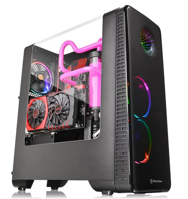 Thermaltake View 28 RGB Midi Tower Black