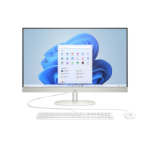 HP All-in-One 27-cr0000na AMD Ryzen™ 7 7730U 68.6 cm (27") 1920 x 1080 pixels All-in-One PC 16 GB DDR4-SDRAM 512 GB SSD Windows 11 Home Wi-Fi 6 (802.11ax) White