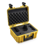 B&W Cases PP.117.Flip Hard case Yellow Polypropylene (PP)