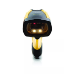 Datalogic PM9600-SR910RBK20 barcode reader Handheld bar code reader 1D/2D Laser Black, Yellow