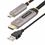 StarTech.com 146B-USBC-HDMI4K-AOC video cable adapter 598.4" (15.2 m) USB Type-C HDMI Type A (Standard) Black