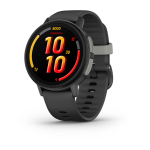 Garmin Bounce 010-03399-00 smartwatch / sport watch 3.05 cm (1.2") AMOLED 43 mm Digital 390 x 390 pixels Touchscreen Grey Wi-Fi GPS (satellite)