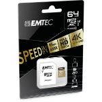 Emtec ECMSDM64GXC10SP flashgeheugen 64 GB MicroSDXC Klasse 10