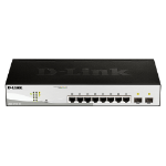 D-Link 10-Port Gigabit Smart Managed Switch with 2 SFP ports