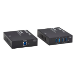 Tripp Lite BHDBT3-USB AV extender Black
