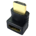 Cables Direct Right Angled HDMI Adap Sht 270
