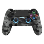 Dragonshock Mizar+ Black, Grey, Camouflage Bluetooth Gamepad Analogue / Digital PC, PlayStation 4, Android