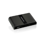 iogear GPLHDRX AV extender AV repeater Black